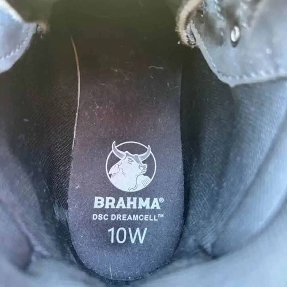 10W Men Steel Toe Boots Botas Brahma Wide